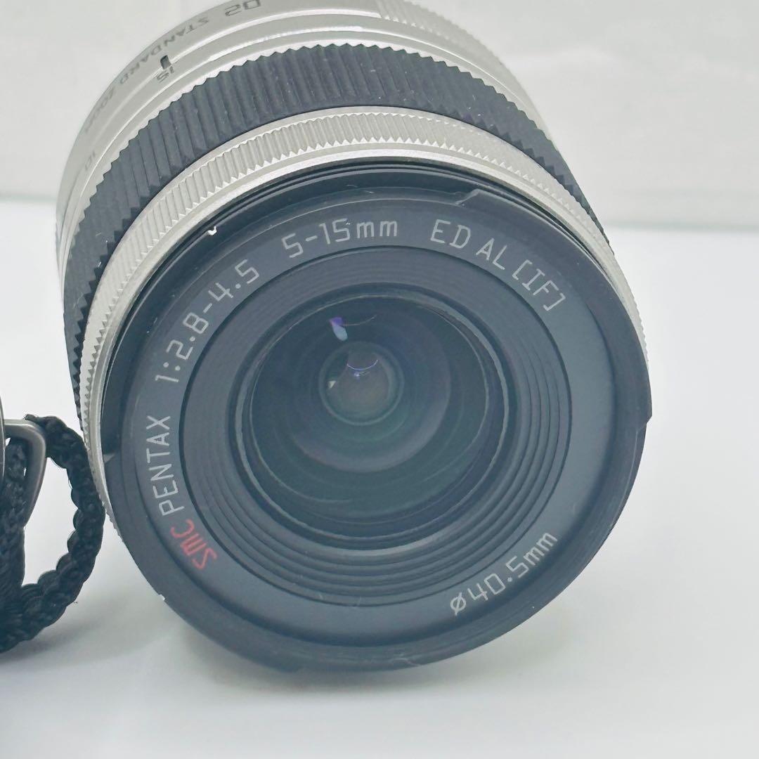 【美品】PENTAX Q10 ミラーレス 一眼 レンズセット　ケース付き