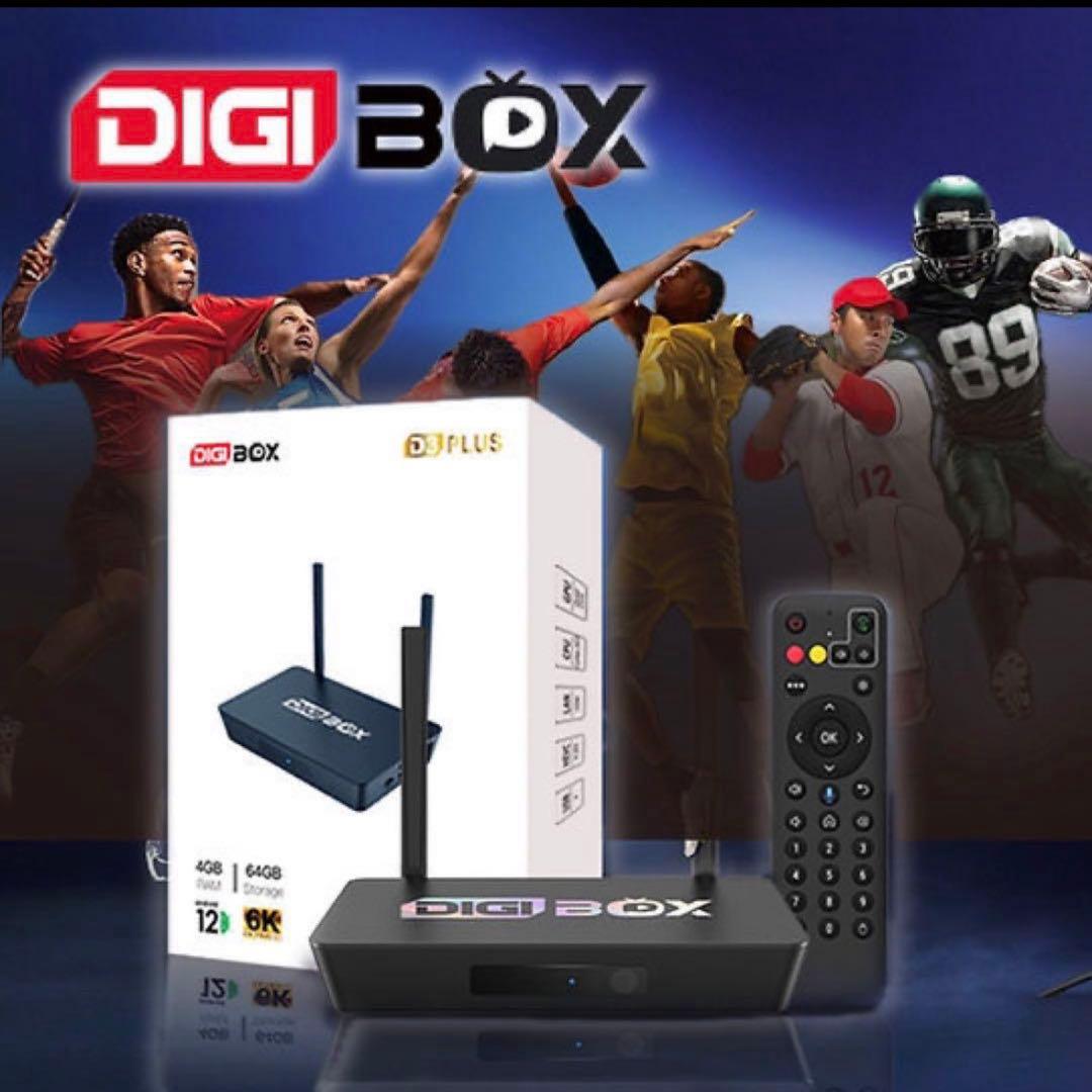 【新品】Digibox D3 Plusアメリカのスポーツや世界中の映画を楽しめる