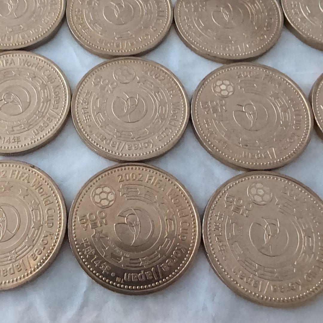 2002 FIFA World Cup 記念プルーフ硬貨500円18枚