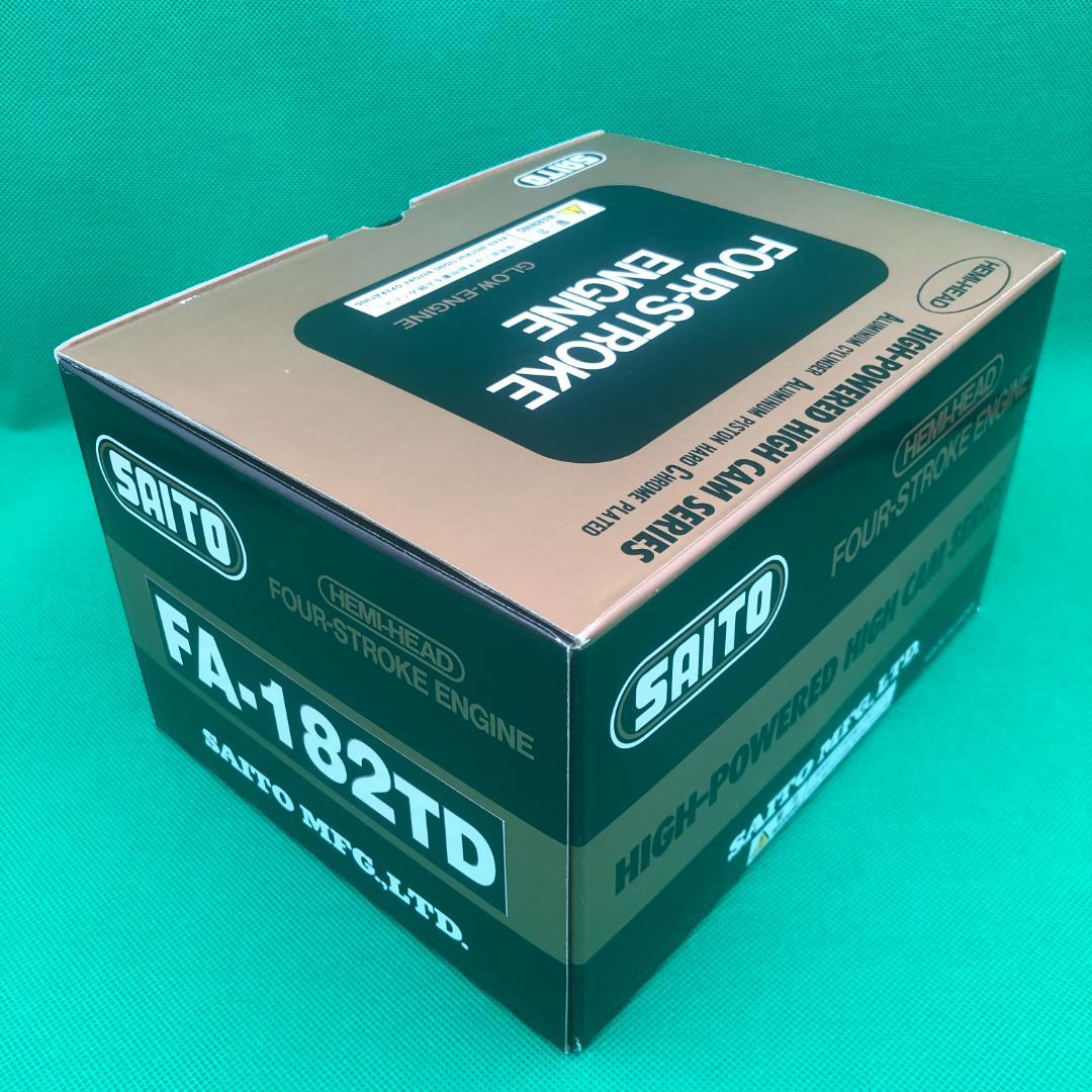 斎藤製作所　FA-182TD　飛行機　ラジコン　エンジン【新品】グローエンジン
