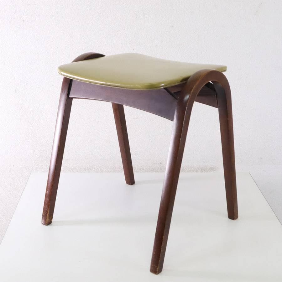 3脚まとめ買い2 秋田木工 IDC大塚 No.202 剣持勇 ライトグリーン