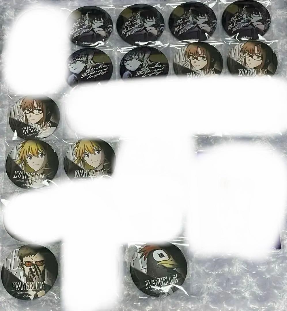 エヴァンゲリオン and ST 缶バッジ アクリルキーカード