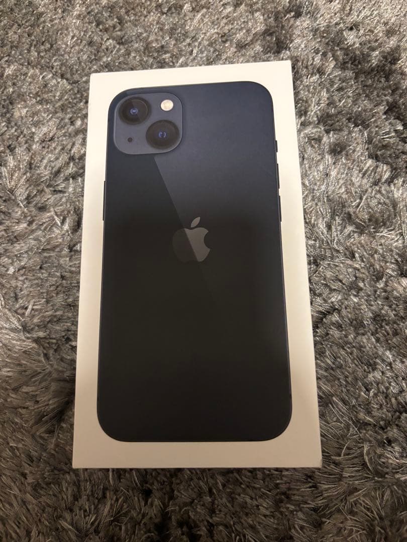 iPhone 13 ミッドナイト SIMフリー 本体 83% 箱・ケーブル付