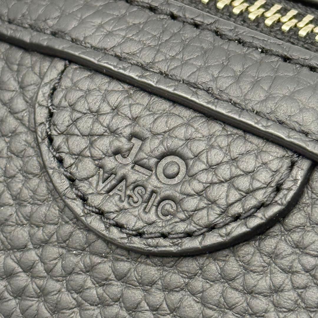 【未使用級】VASIC ヤンチェオンテンバール 2way ハンドバッグ 黒