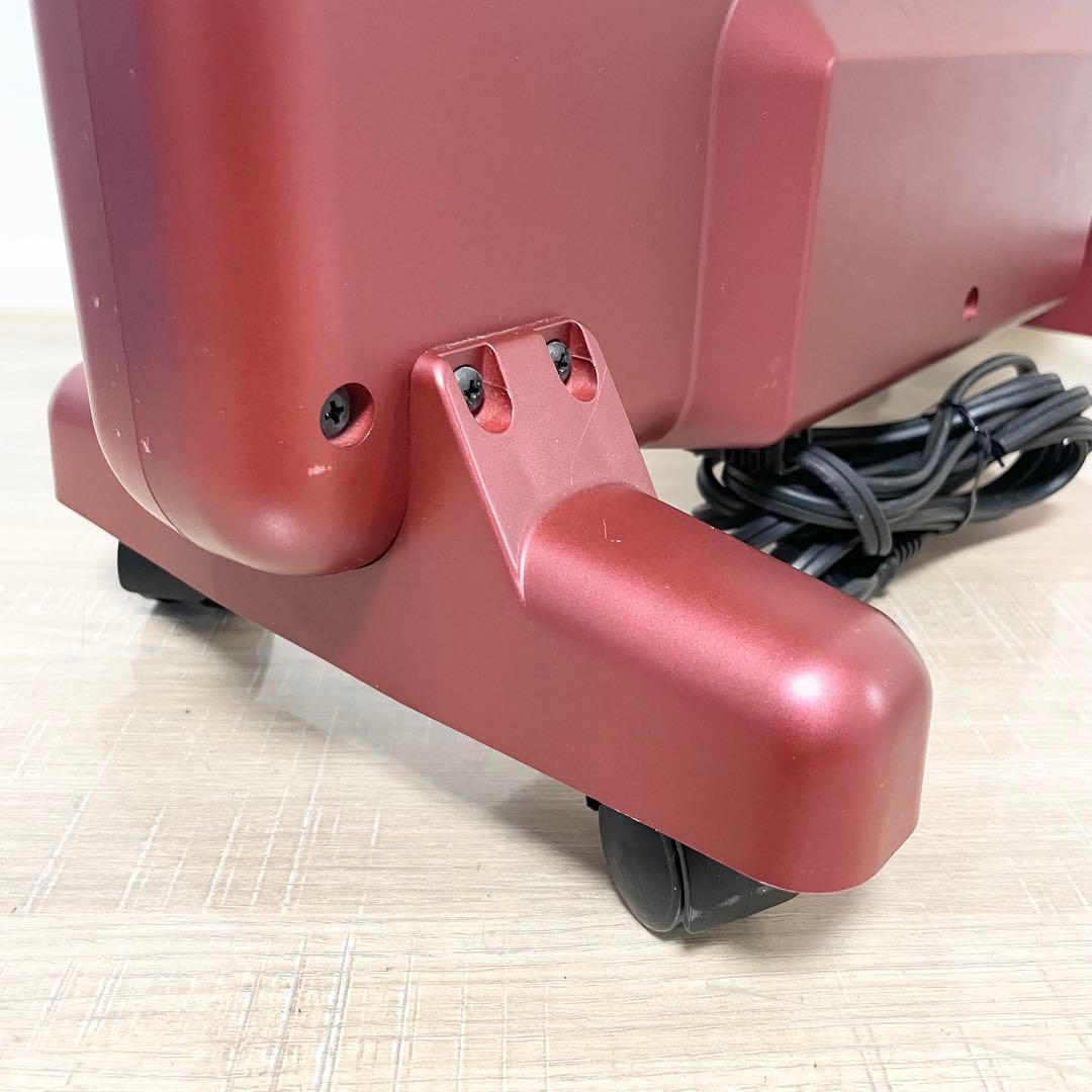 ★美品★ 遠赤外線暖房機 サンルミエ タイマー付 E800L-TM レッド