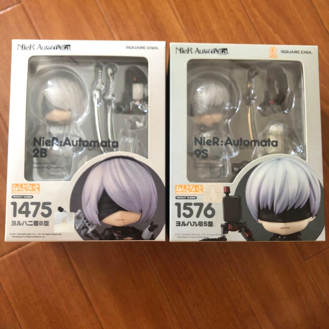 【新品未開封】ニーア ねんどろいど　NieR:Automata 2B 9S