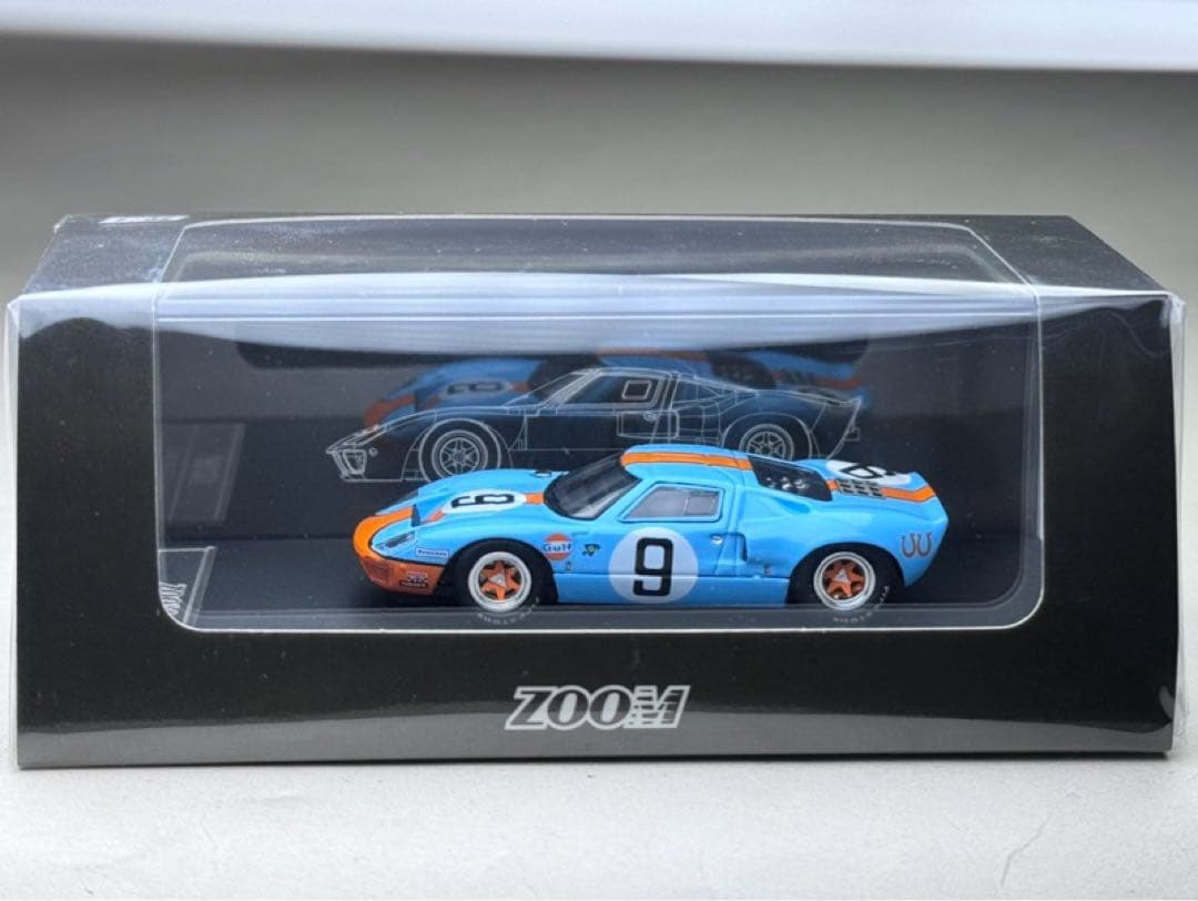 ZOOM 1/64 フォード Ford GT40 Mk.I #9
