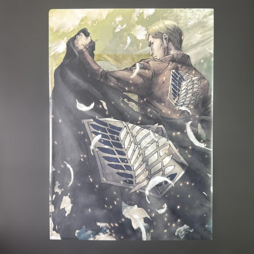 進撃の巨人 クリアファイル&スリーブ付きノートセット