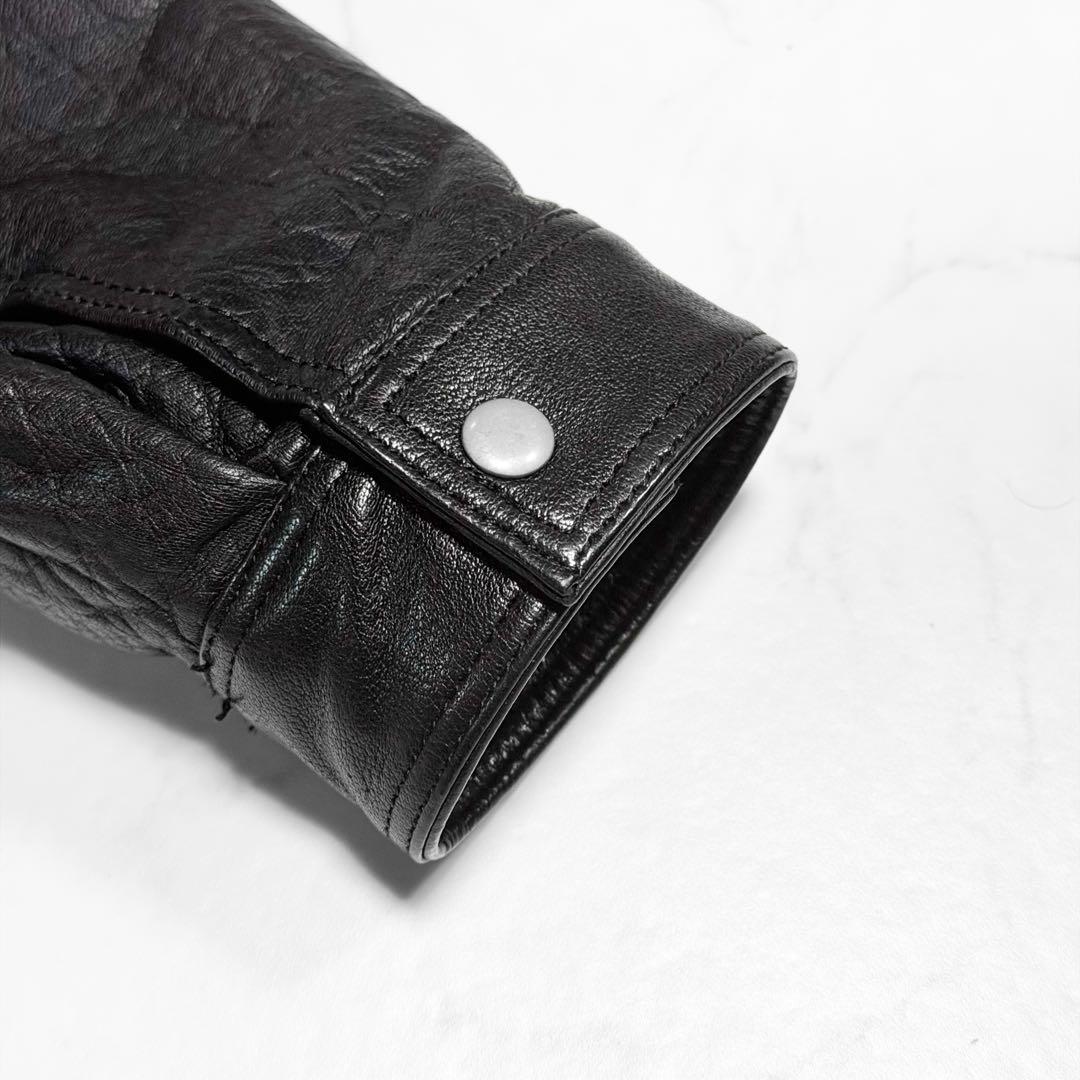 【短丈】ZARA×RHUIGI レザージャケット XL シングル