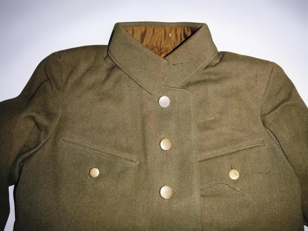 旧日本陸軍「将校用　九八式軍衣袴　制服上下」中古品