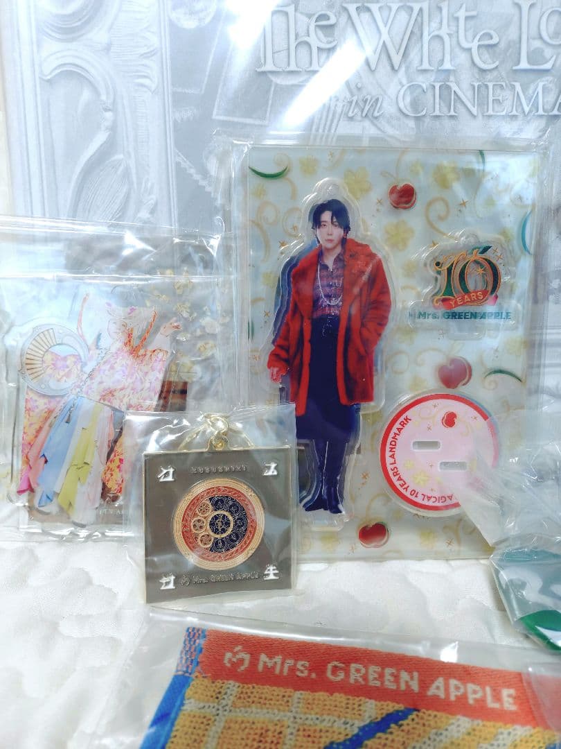 ミセス　ホワイトラウンジDVDBボックス　アクリル　若井　メメル　ぬいぐるみ　他