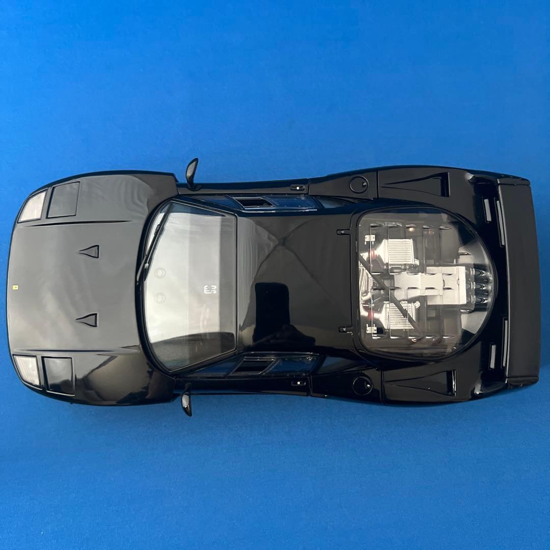 京商　1/18 フェラーリ F40 ライトウェイト( ブラック )