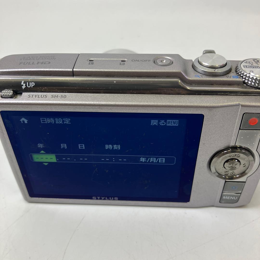 【動作確認済・中古】 OLYMPUS オリンパス STYLUS SH-50