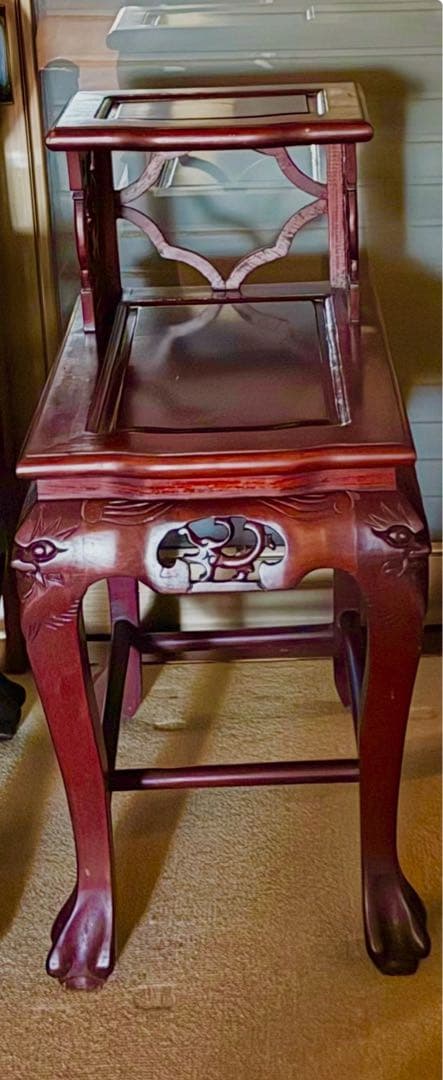 アンティーク家具 紅木家具 サイドテーブル