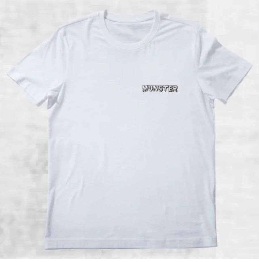 マダラニンゲン　PUN Tシャツ　ホワイト