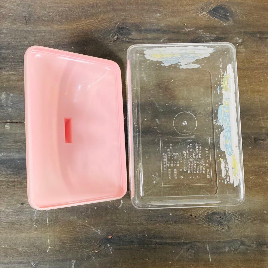 昭和レトロ サンリオ '76 キキララ ビンテージ 菓子入 小物 オーガナイザー
