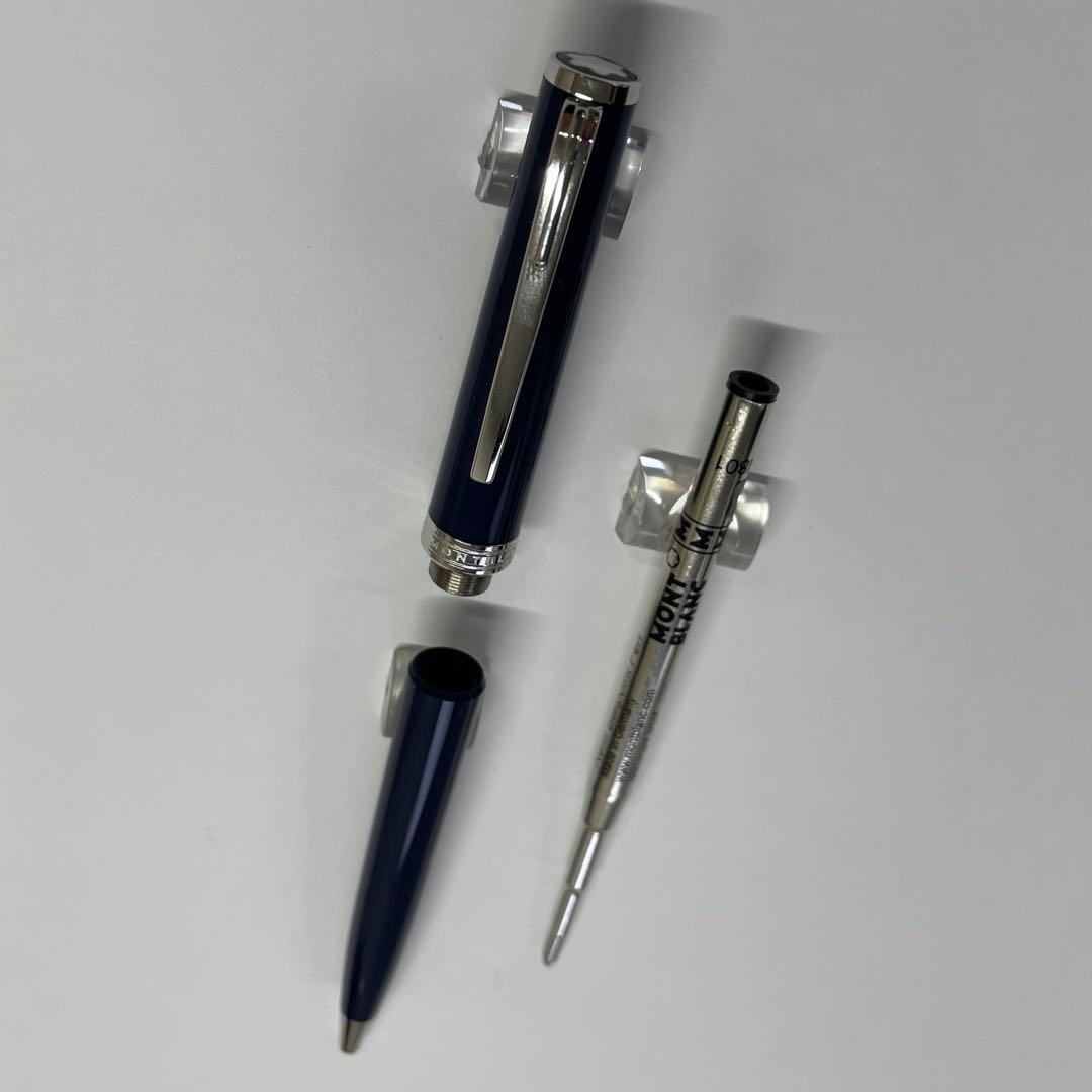 モンブラン MONTBLANCネイビー ボールペン PIX 新品未使用