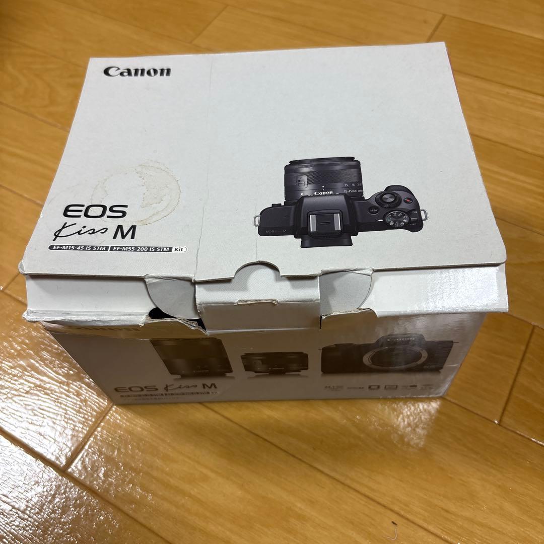 Canon EOS Kiss M ホワイト 標準ズームレンズ付き
