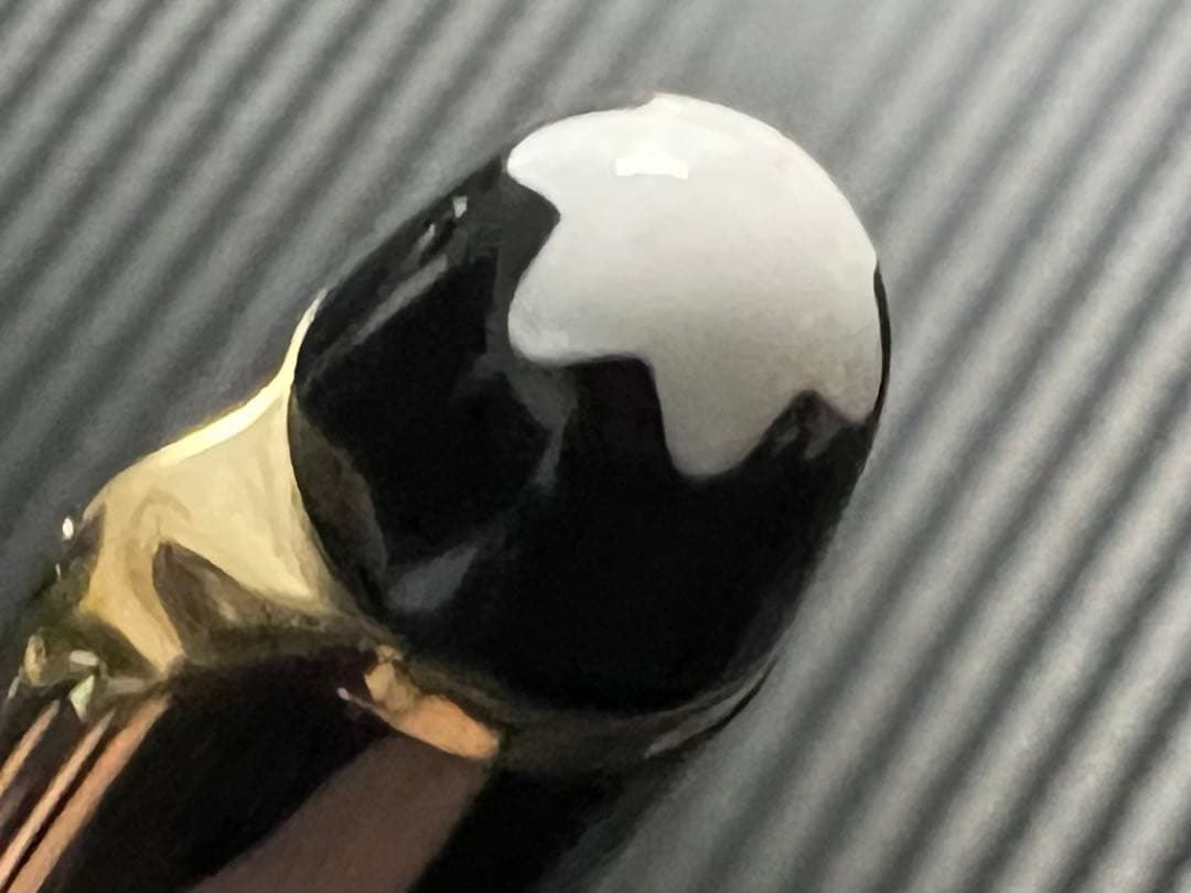 モンブラン マイスターシュテュック 144 M 中字 ブラック 全金 万年筆