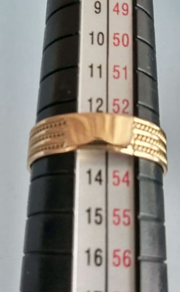 K18 デザインリング 12.5～ 13号 2.21g