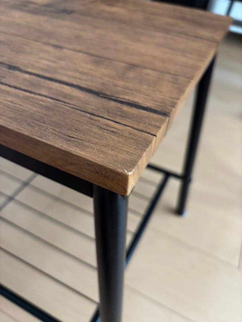 ダイニングテーブルセット　4点セット　［テーブル+チェア×2+ベンチ×1］