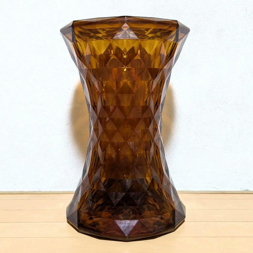 Kartell STONE カルテル ストーン スツール アンバー 1