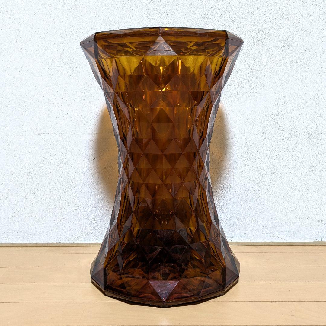Kartell STONE カルテル ストーン スツール アンバー 1