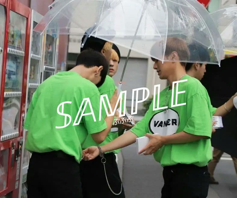 VANNER サイン入りTシャツ テファン着用