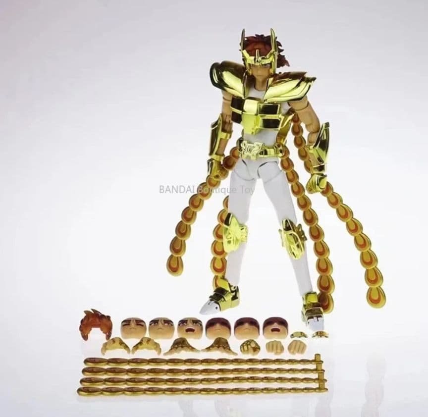 聖闘士聖衣神話EXサイズ初期青銅聖闘士原作版星矢　紫龍　氷河　瞬　一輝黄金カラー