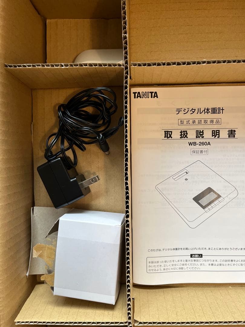 TANITA デジタル体重計 WB-260A