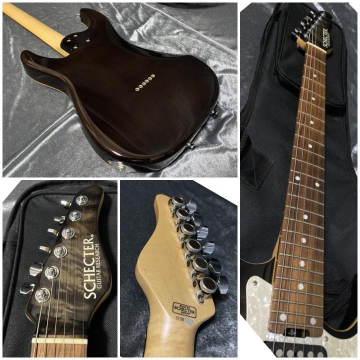 美品 Schecter SD-2-24-AL-FXD 国産本格モデル
