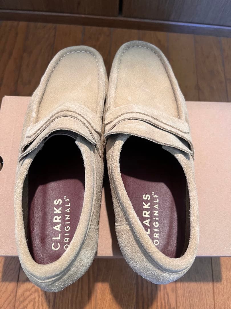 Clarks Wallabee Loafer 26cm メープル