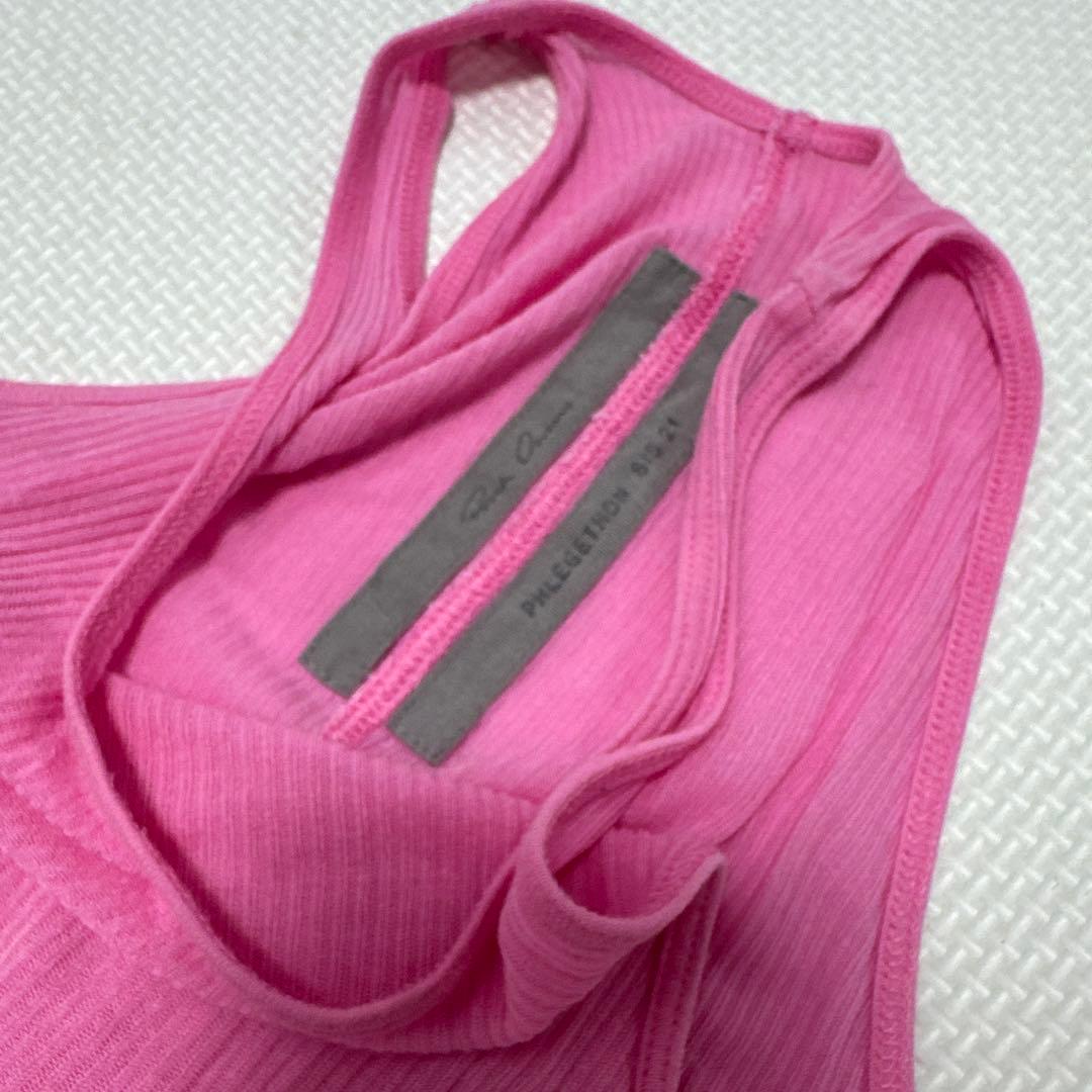 リックオウエンス　リブタンク　タンクトップ 21S