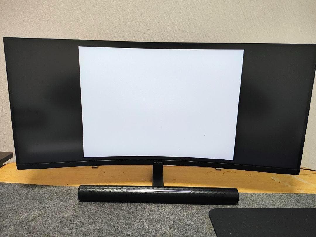 HUAWEI 34インチ カーブドモニター 3440x1440 165Hz