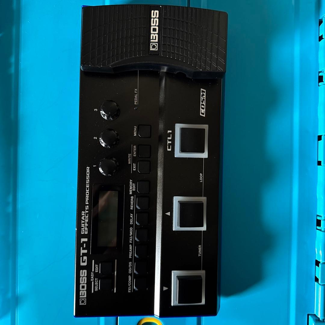 BOSS GT-1 ギターマルチエフェクター　電源ケーブル付き