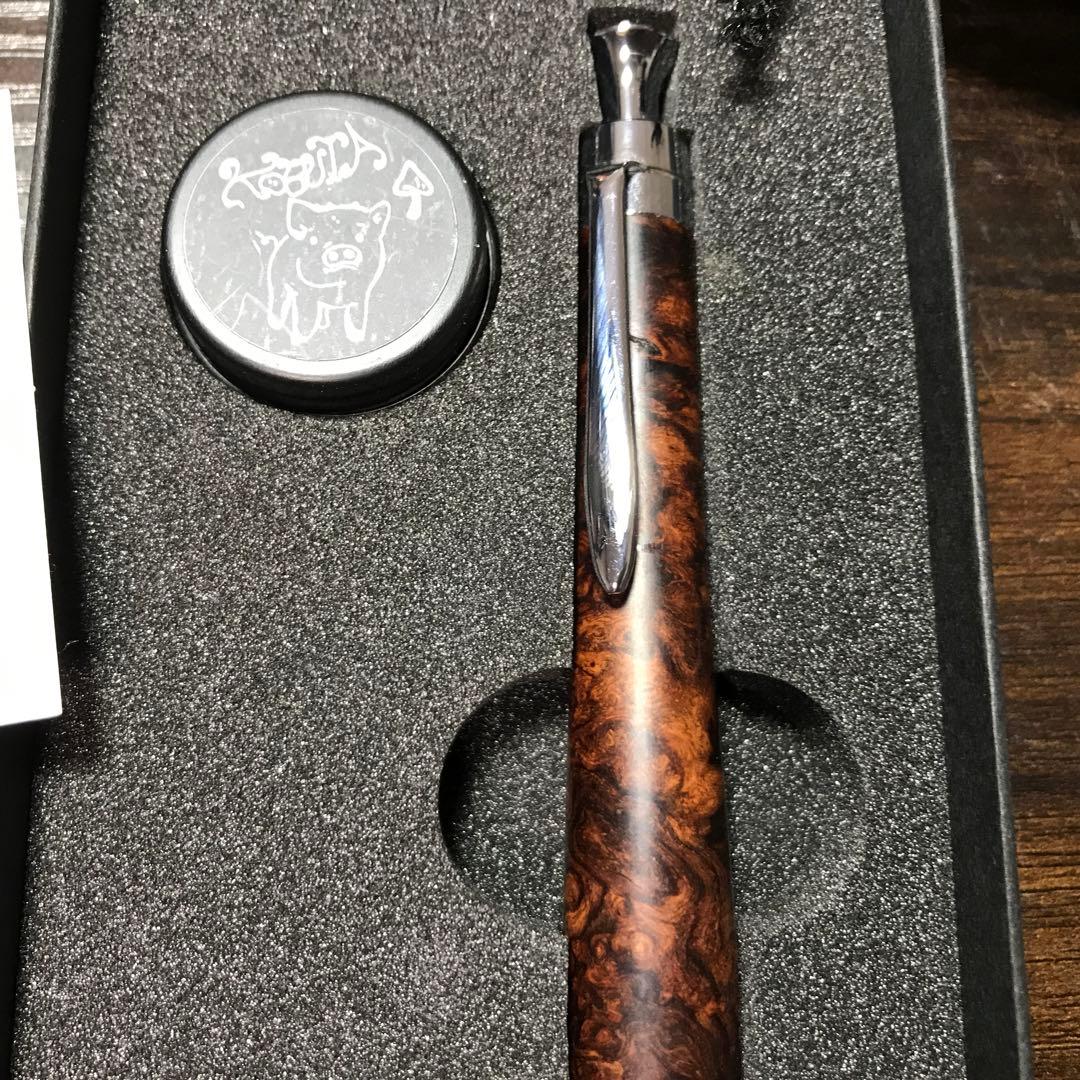 こぶた工房シャーペン0.5mm 極上ローズウッド瘤