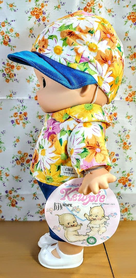 レア品[キューピー人形]オオイケ/Kewpie ローズオニール アロハ 約28㎝