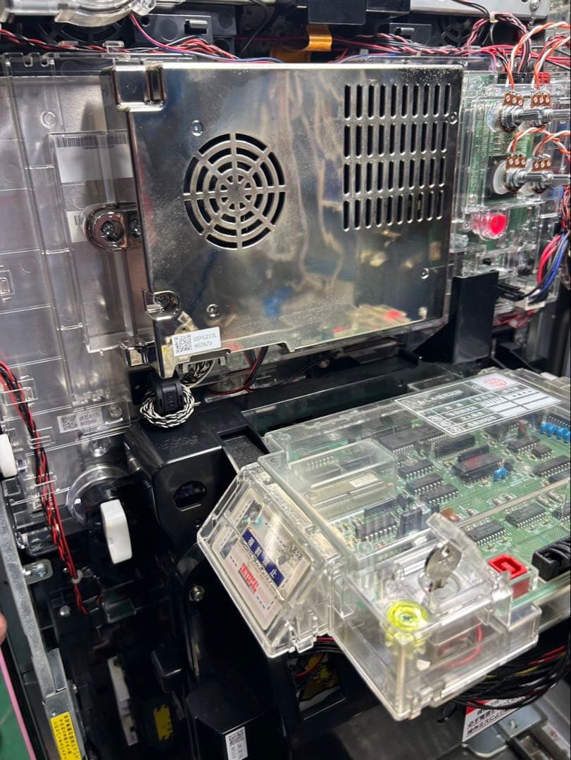 パチスロ実機 まどマギA 家庭用電源