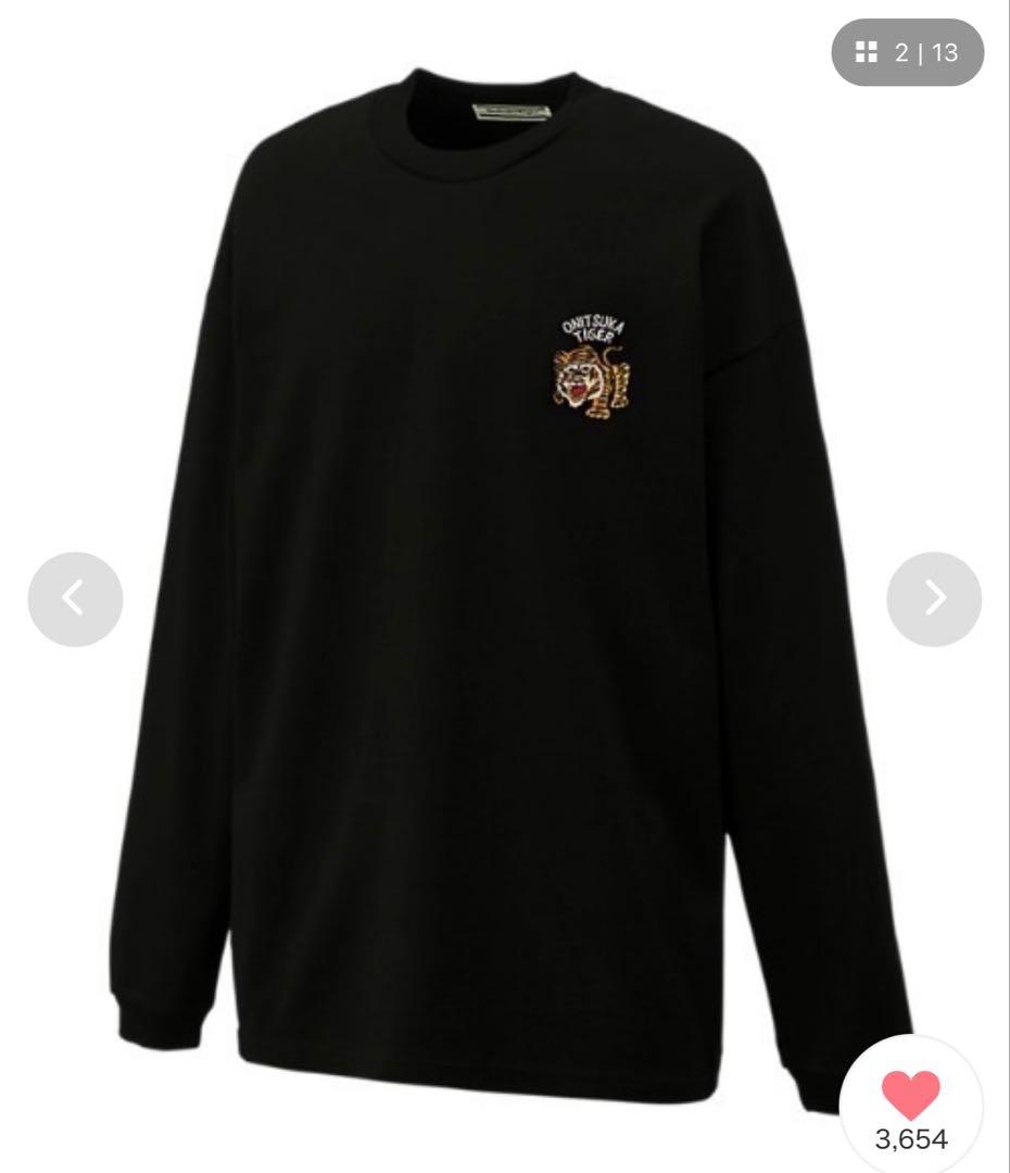 【オニツカタイガー】ロングスリーブグラフィックティー