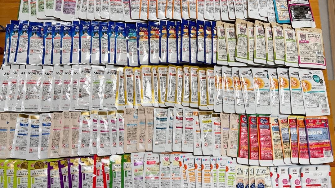 猫ちゃんのおやつ・ごはん　167個