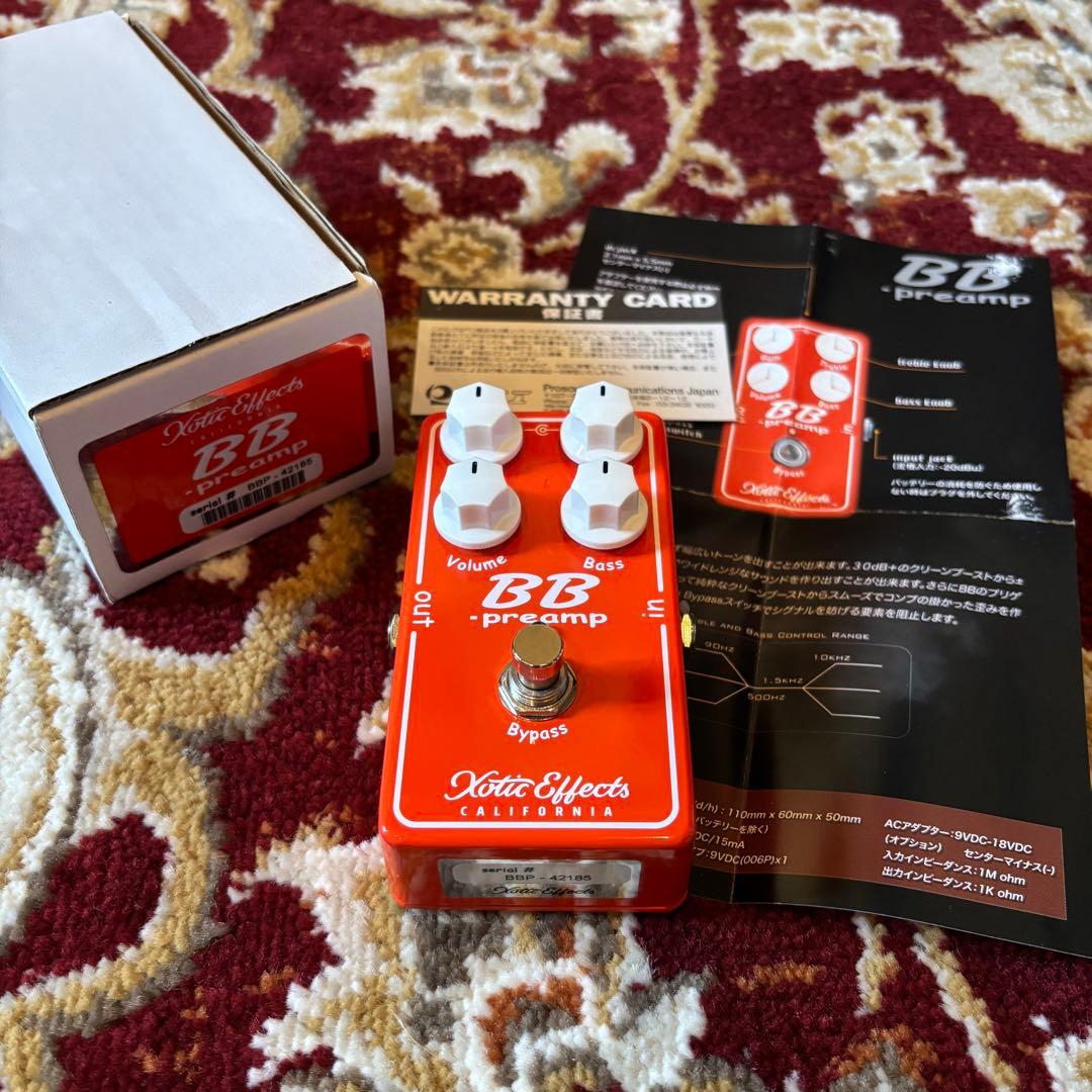 ギター Xotic Effects BB preamp