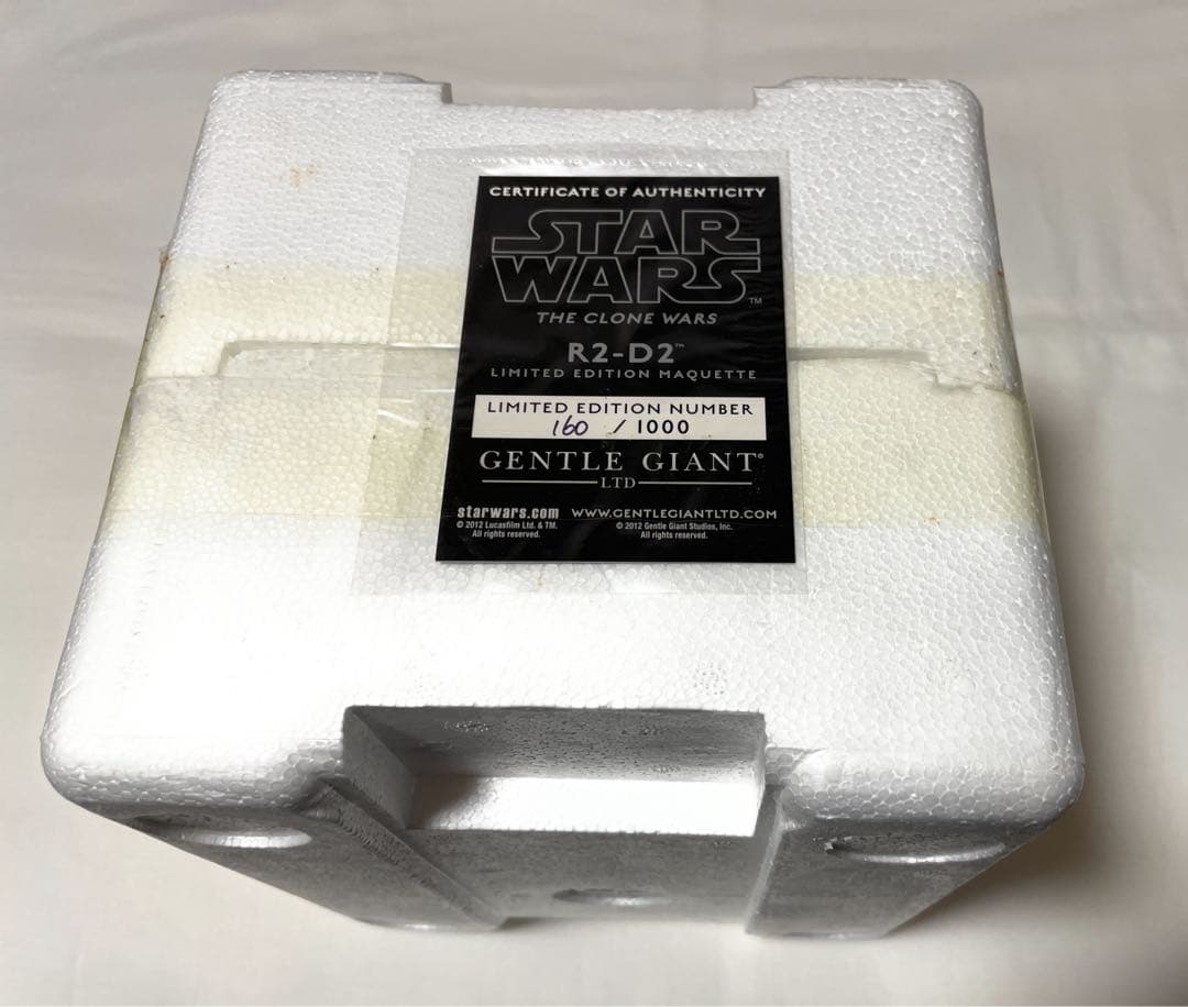 【未使用品！】スターウォーズ　D2-D2　ジェントルジャイアント　10周年記念