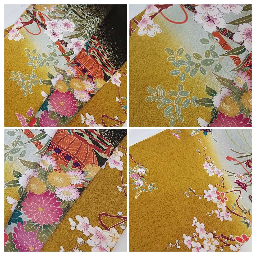 豪華　振袖3点セット（袋帯・長襦袢付き）