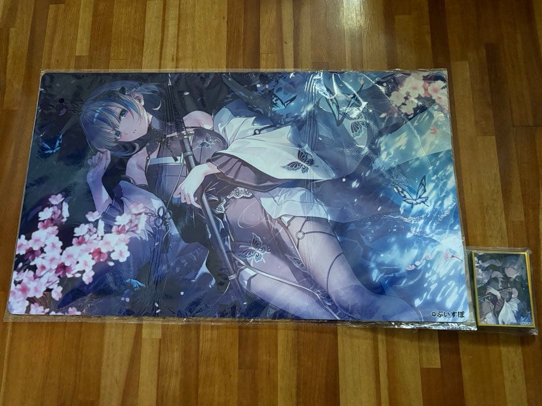C106 AliceSyndrome 藍沢エマ スリーブ プレイマットセット