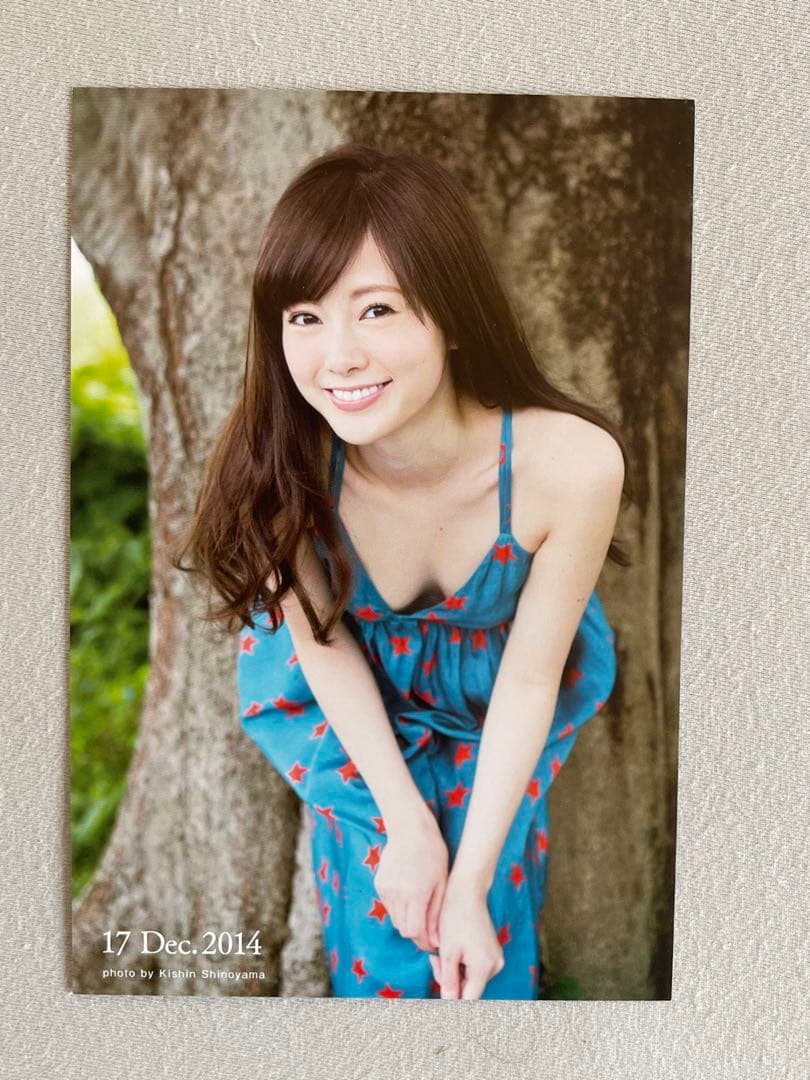 写真集④ 白石麻衣 直筆サイン入り　清純な大人　お渡し券、福家書店　ポストカード