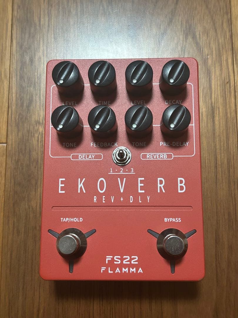 FLAMMA EKOVERB FS22 ギターエフェクター リバーブ＋ディレイ