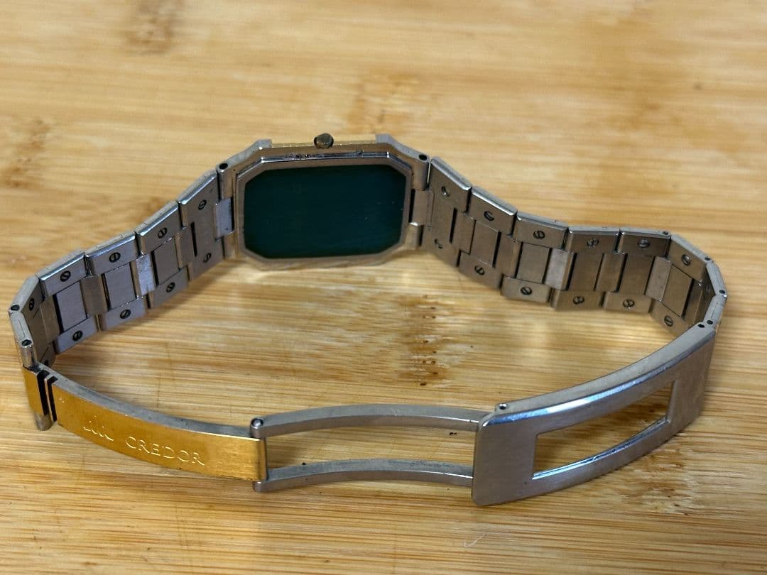 18K/14K金無垢 セイコー クレドール 9300-5320 希少 腕時計