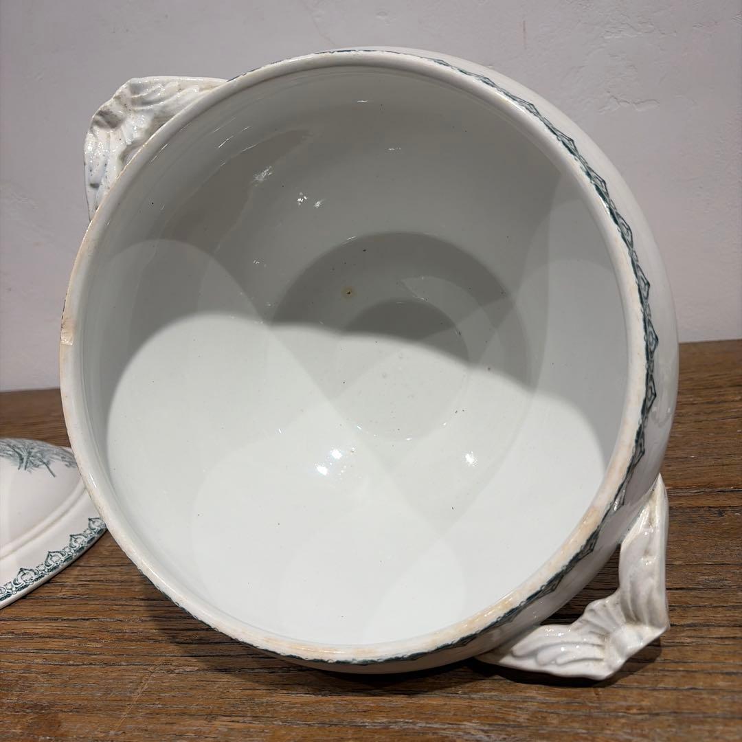 フランスアンティーク　サンタマン　ミュゲ 鈴蘭　ST.AMAND スーピーエール