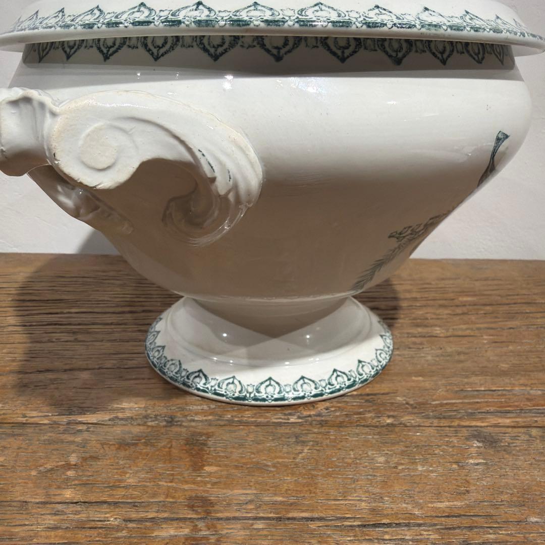 フランスアンティーク　サンタマン　ミュゲ 鈴蘭　ST.AMAND スーピーエール