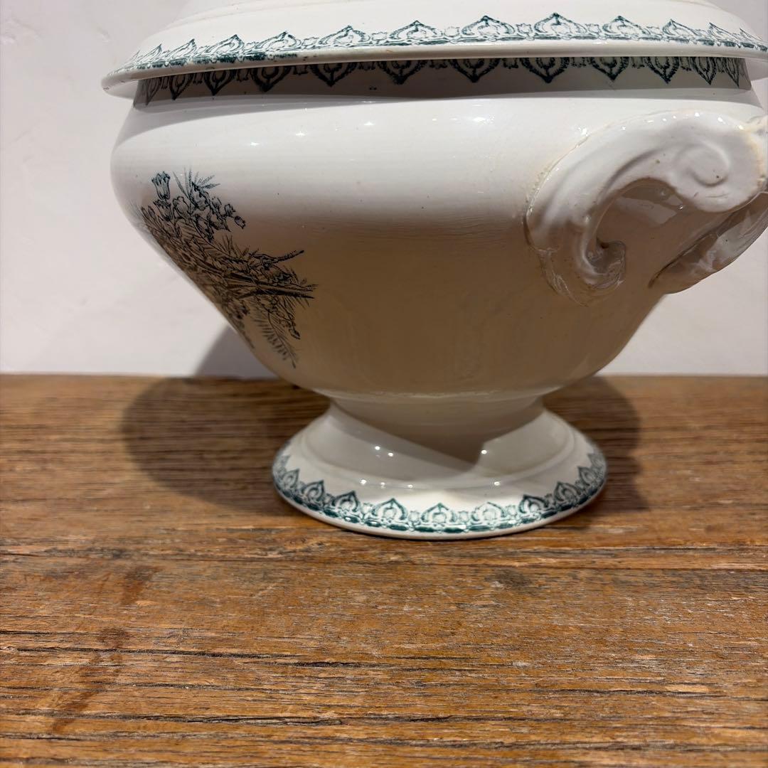 フランスアンティーク　サンタマン　ミュゲ 鈴蘭　ST.AMAND スーピーエール